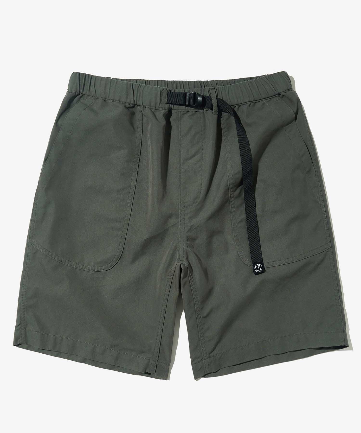 A-2 BELTED SHORTS_GREEN