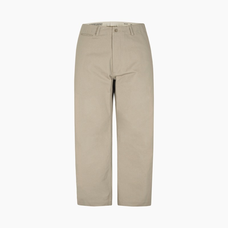 OFFICER CHINO PANTS_L.BEIGE