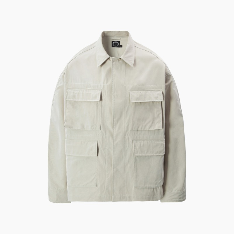 OUT LIGHT WEIGHT BDU JACKET_IVORY